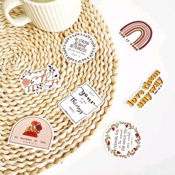 Christian Bible Verse Inspirational Stickers - Picture 4 of 5